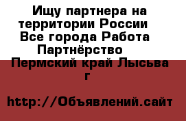 Ищу партнера на территории России  - Все города Работа » Партнёрство   . Пермский край,Лысьва г.